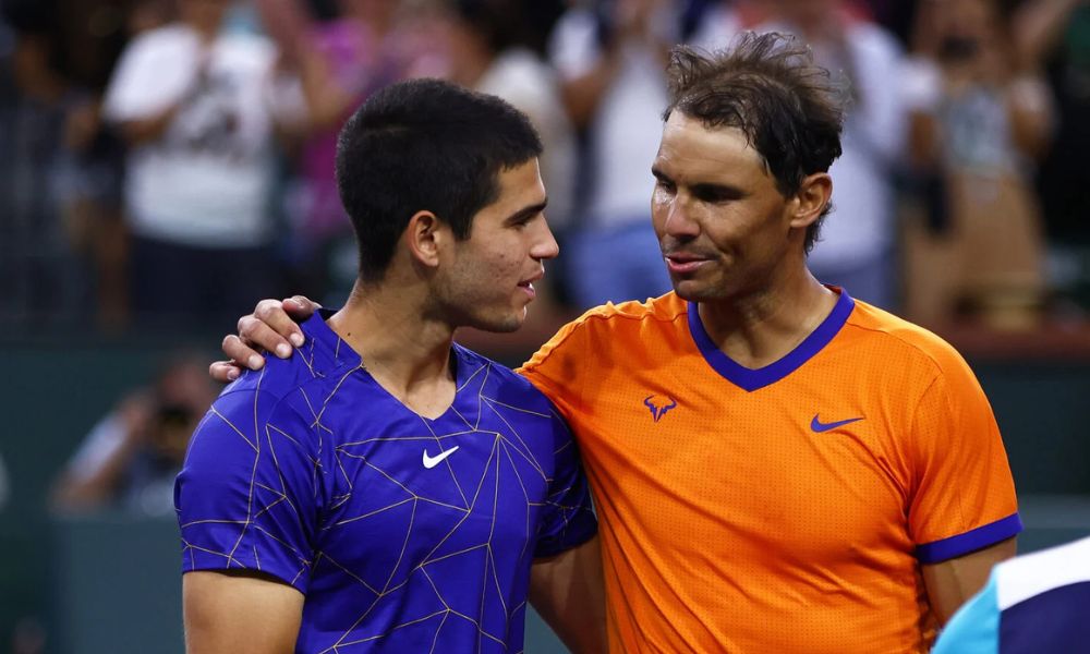  Rafael Nadal retired and Carlos Alcaraz took over