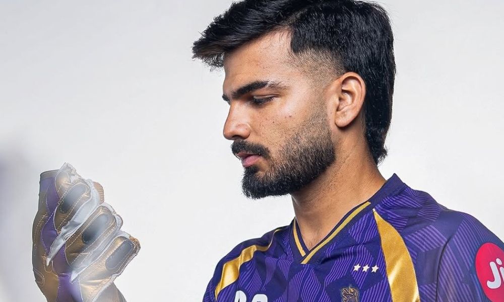 KKR wicketkeeper batter Tejasvi Singh Dahiya
