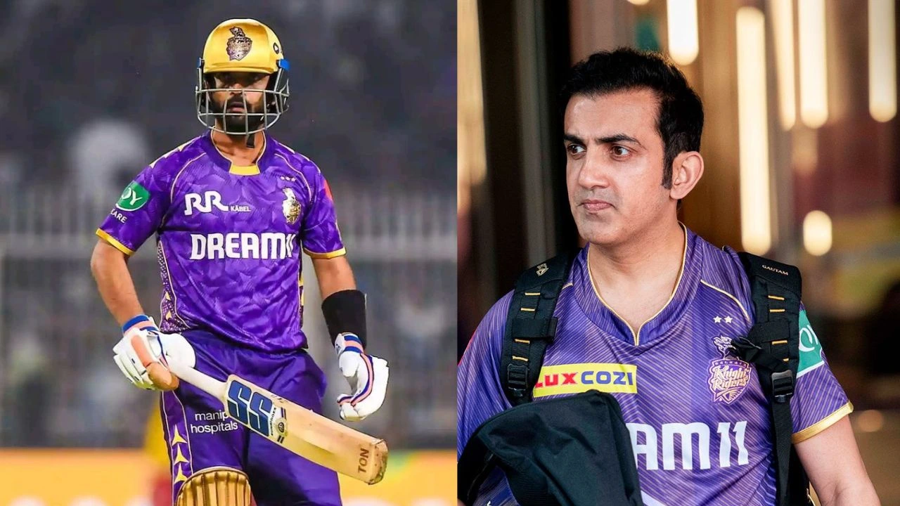Ajinkya Rahane breaks a KKR record against MI that has stood since the Gambhir era