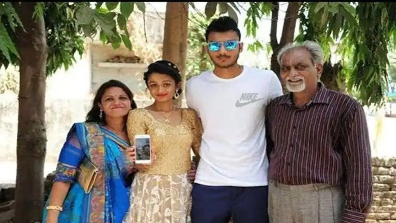 Axar Patel Family Axar Patel Family & Father