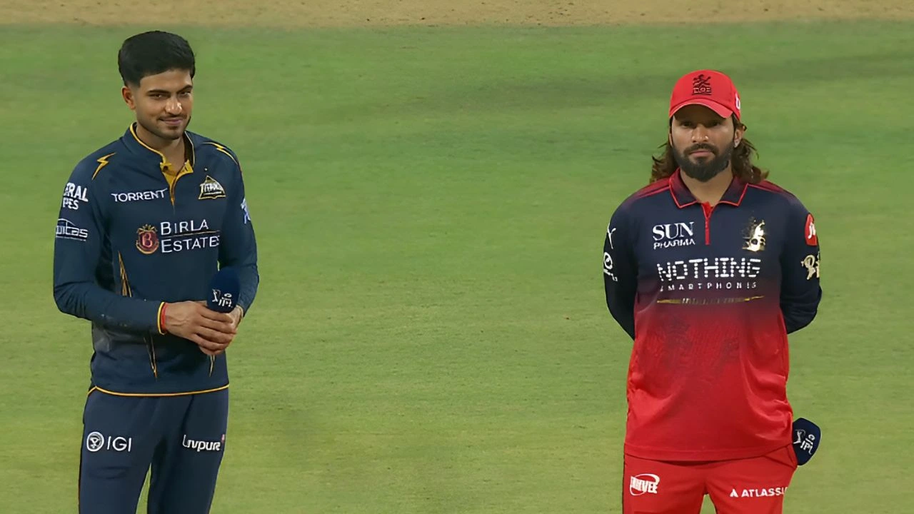 RCB vs GT is taking place in Bengaluru