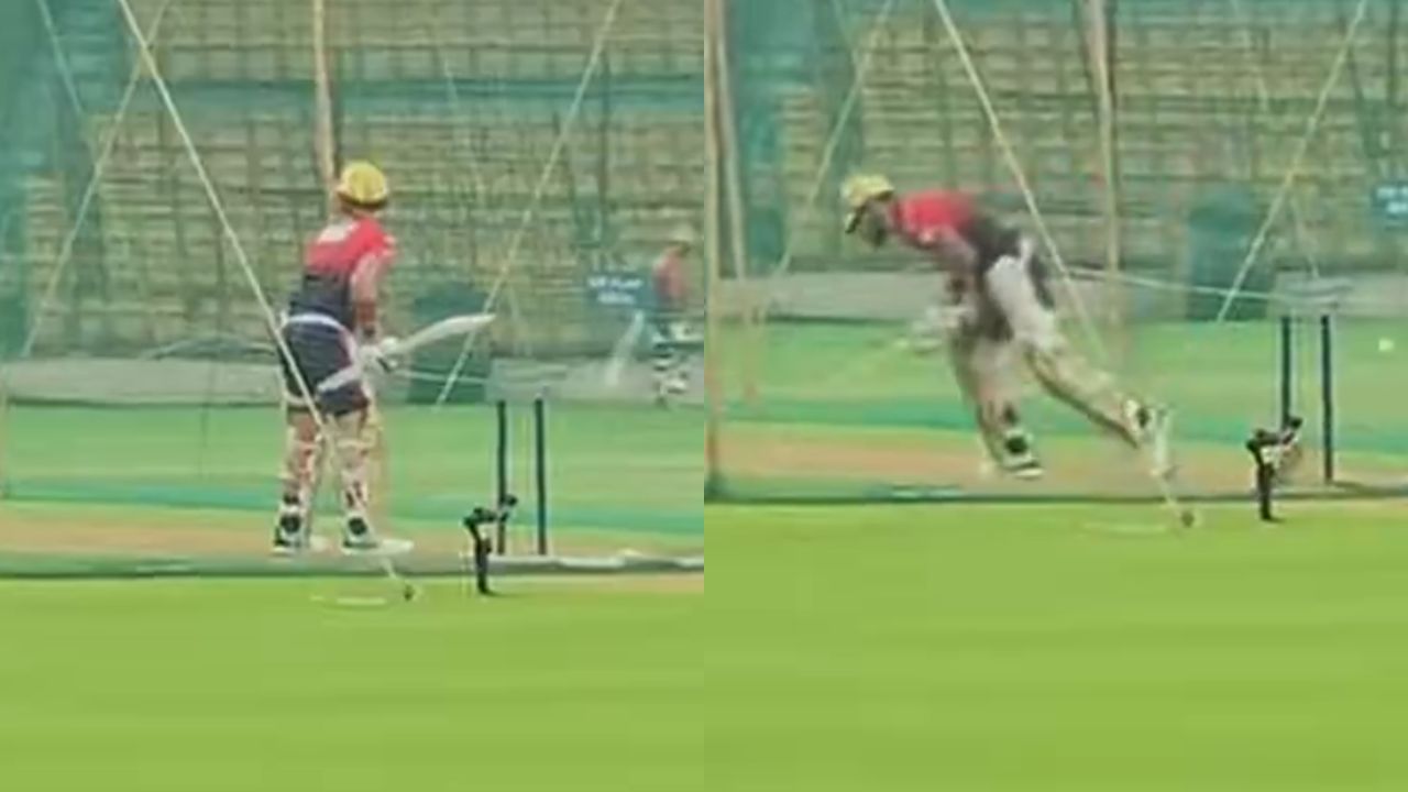 Bhuvneshwar Kumar bowls perfect yorker to Virat Kohli