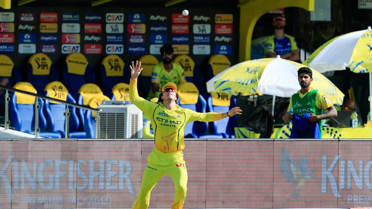 Brilliant fielding from CSK against LSG