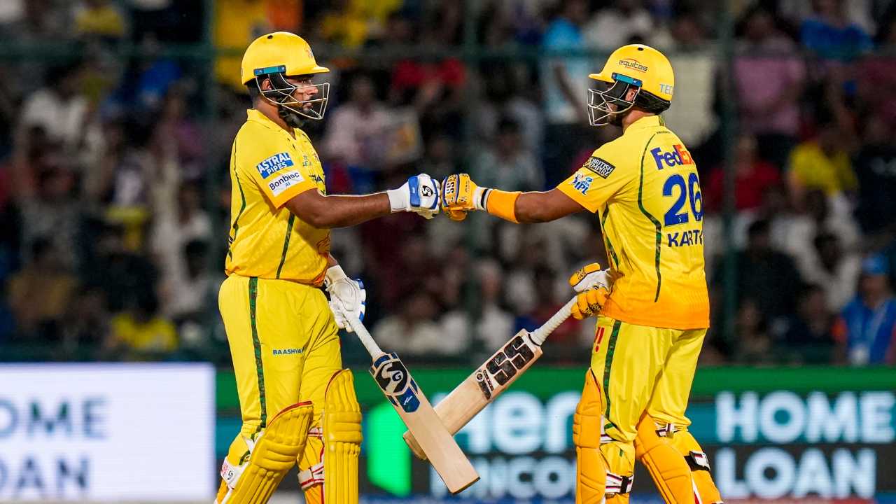 CSK running away with chase