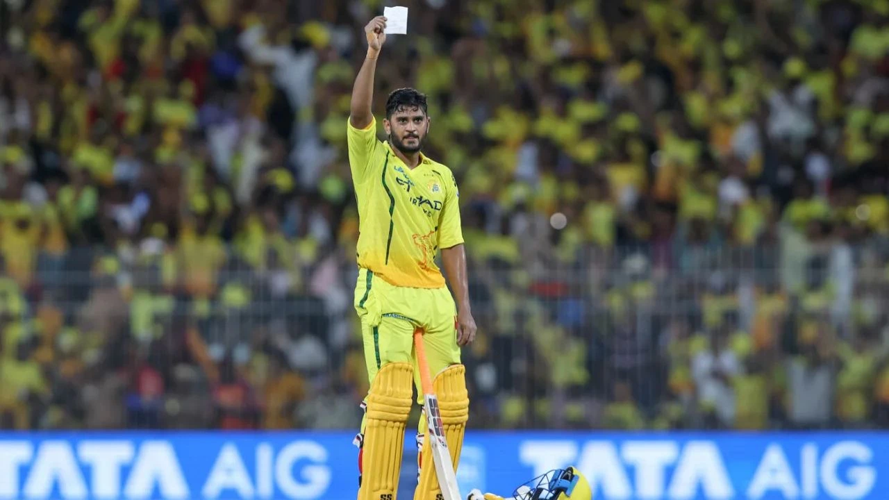 Urvil Patel shatters records at Chepauk with joint-IPL fifty for CSK