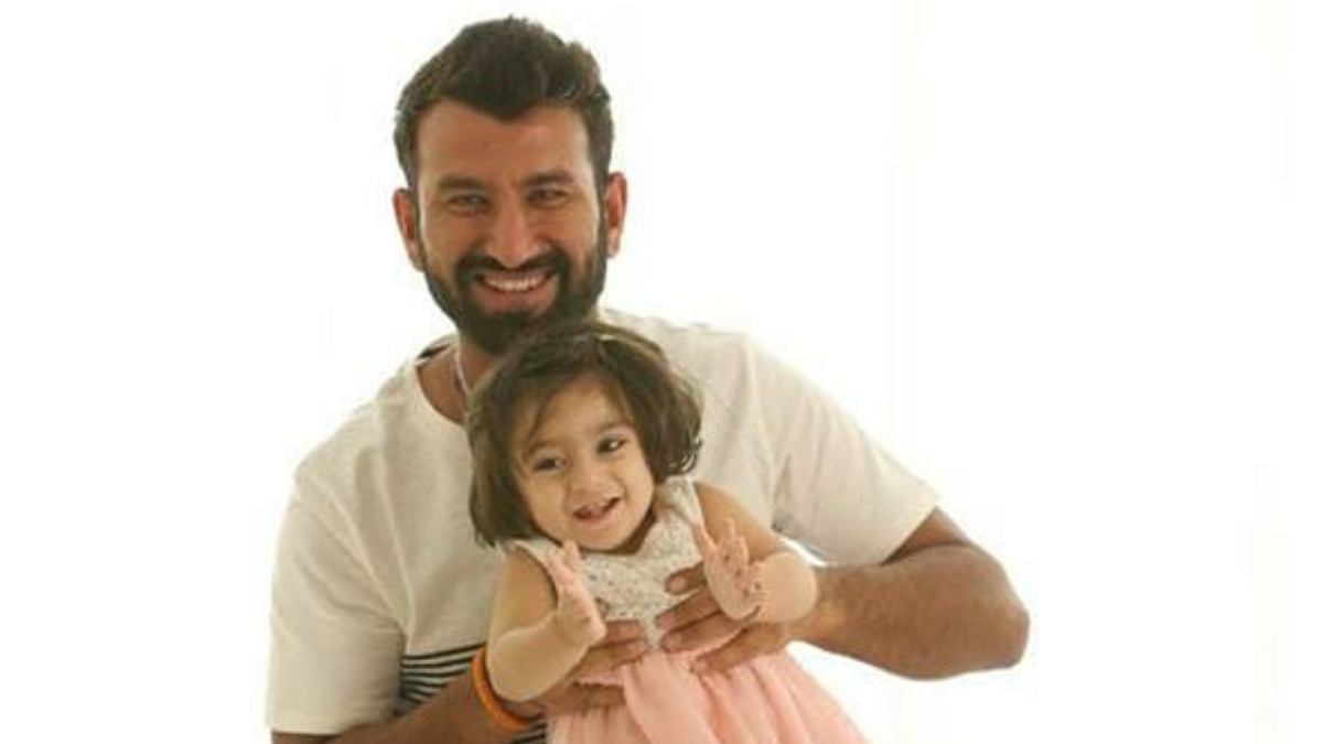 Cheteshwar Pujara Daugher
