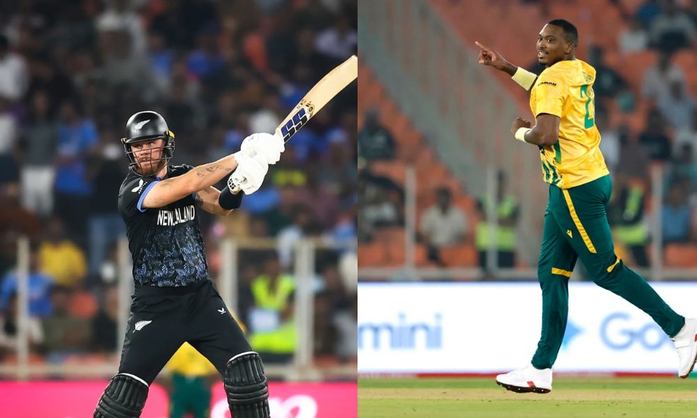 Finn Allen And Lungi Ngidi Finn Allen and Lungi Ngidi will face each other in T20 WC 2026 semifinal 1