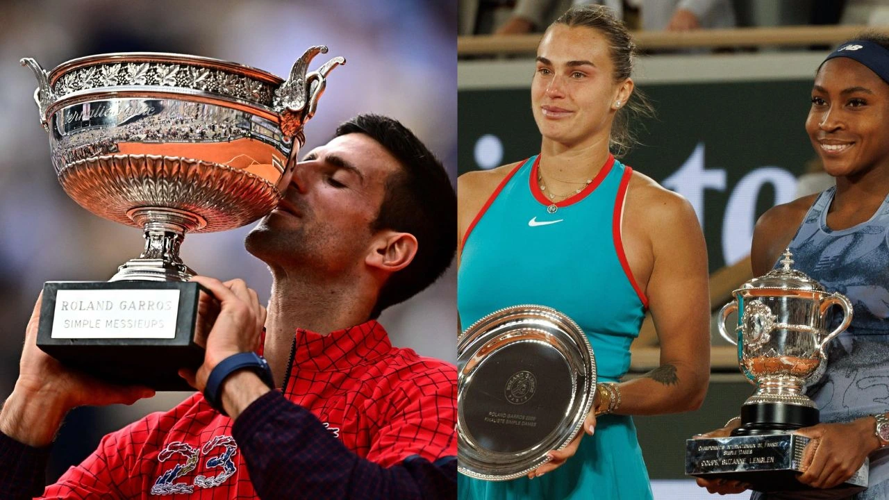 French Open 2026 draw out as Sinner and Djokovic stay apart while Sabalenka and Gauff land together