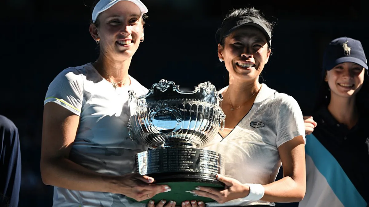 Hsieh Su Wei Taiwan Elise Mertens Belgium 