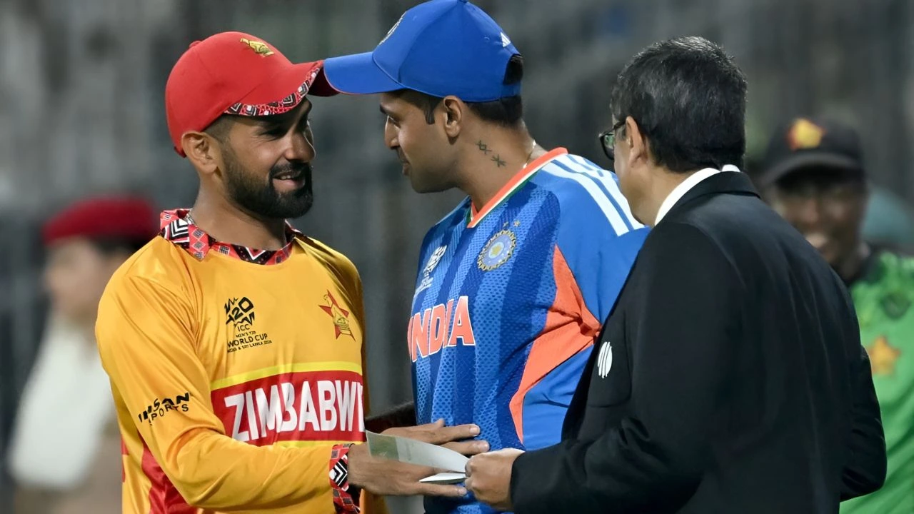 India will tour Zimbabwe in July 2026 for three-match T20I series
