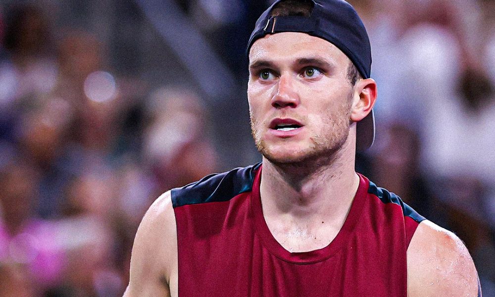 Jack Draper defeated Novak by 4-6, 6-4, 7-6(5) 