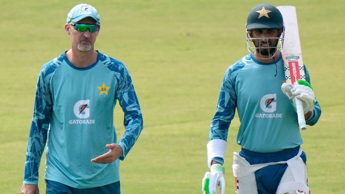 Jason Gillespie Shan Masood Pakistan Test