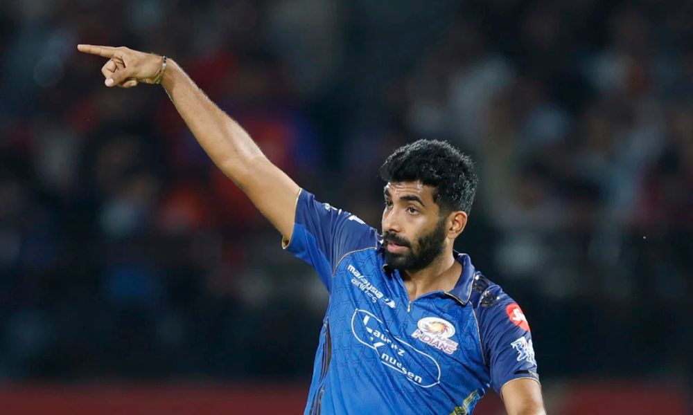 MI pacer Jasprit Bumrah 