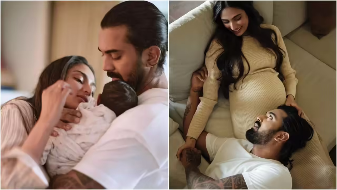 KL Rahul Daughter Photo