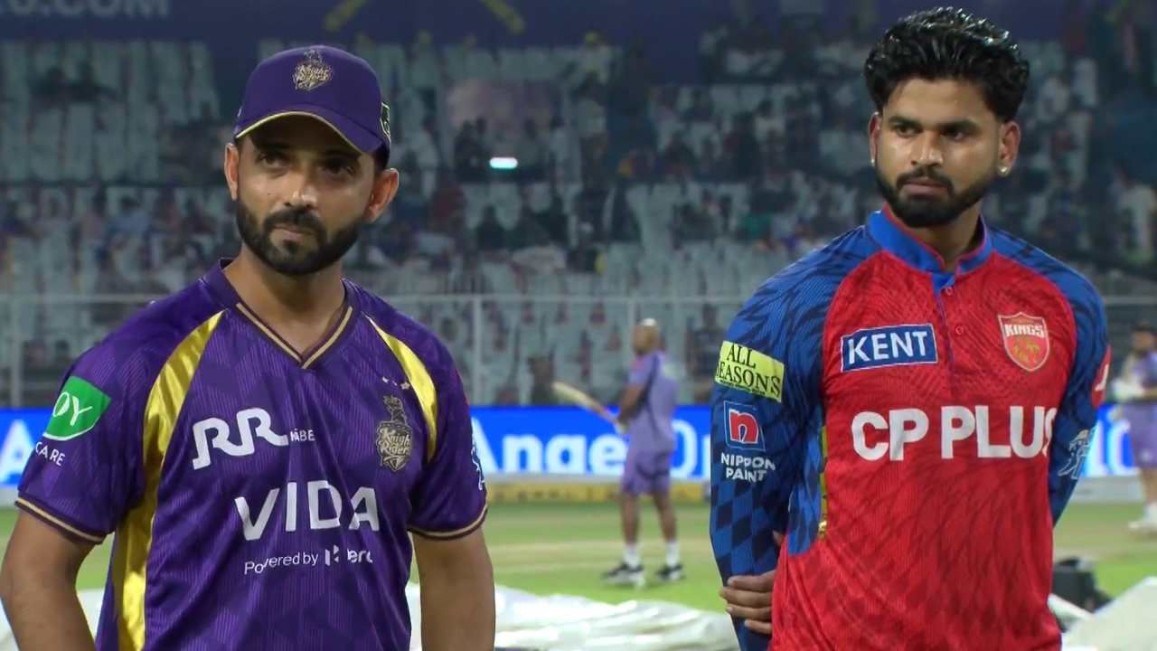 Key players miss out as KKR opts to bat vs PBKS