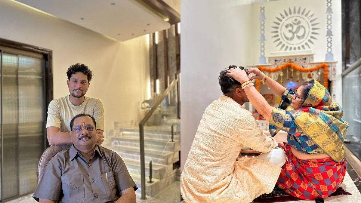 Kuldeep Yadav House & Sister