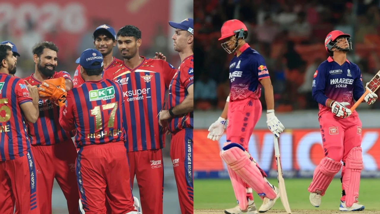 LSG vs RR: Lucknow will face Rajasthan in IPL 2026 Match 32