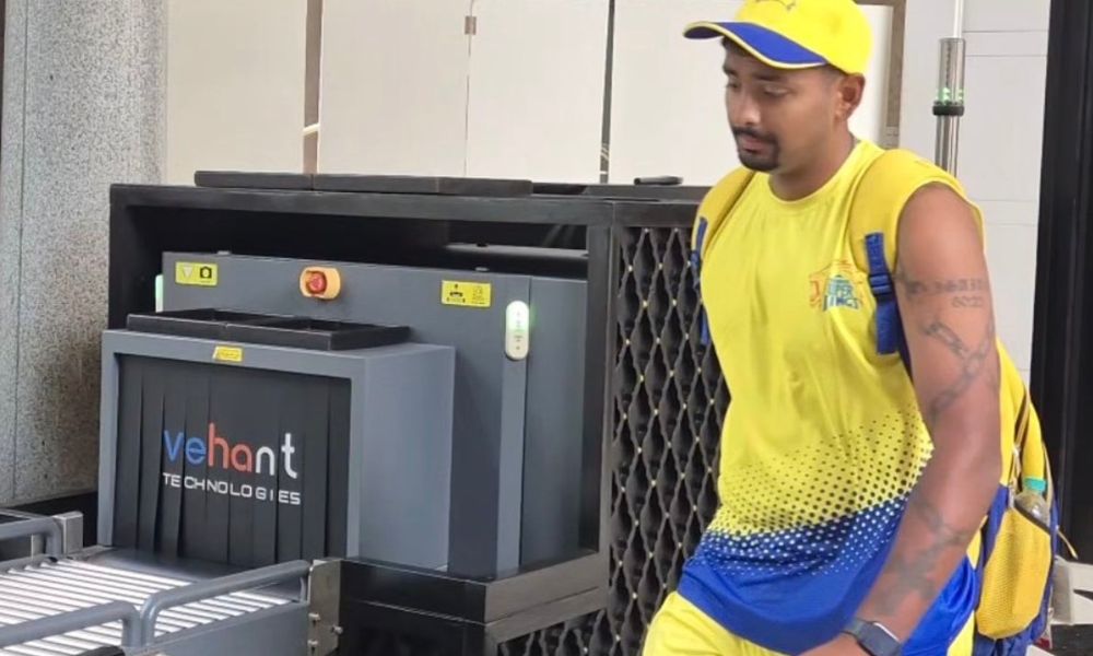 Karnataka allrounder Macneil Noronha has been spotted traveling with CSK Squad