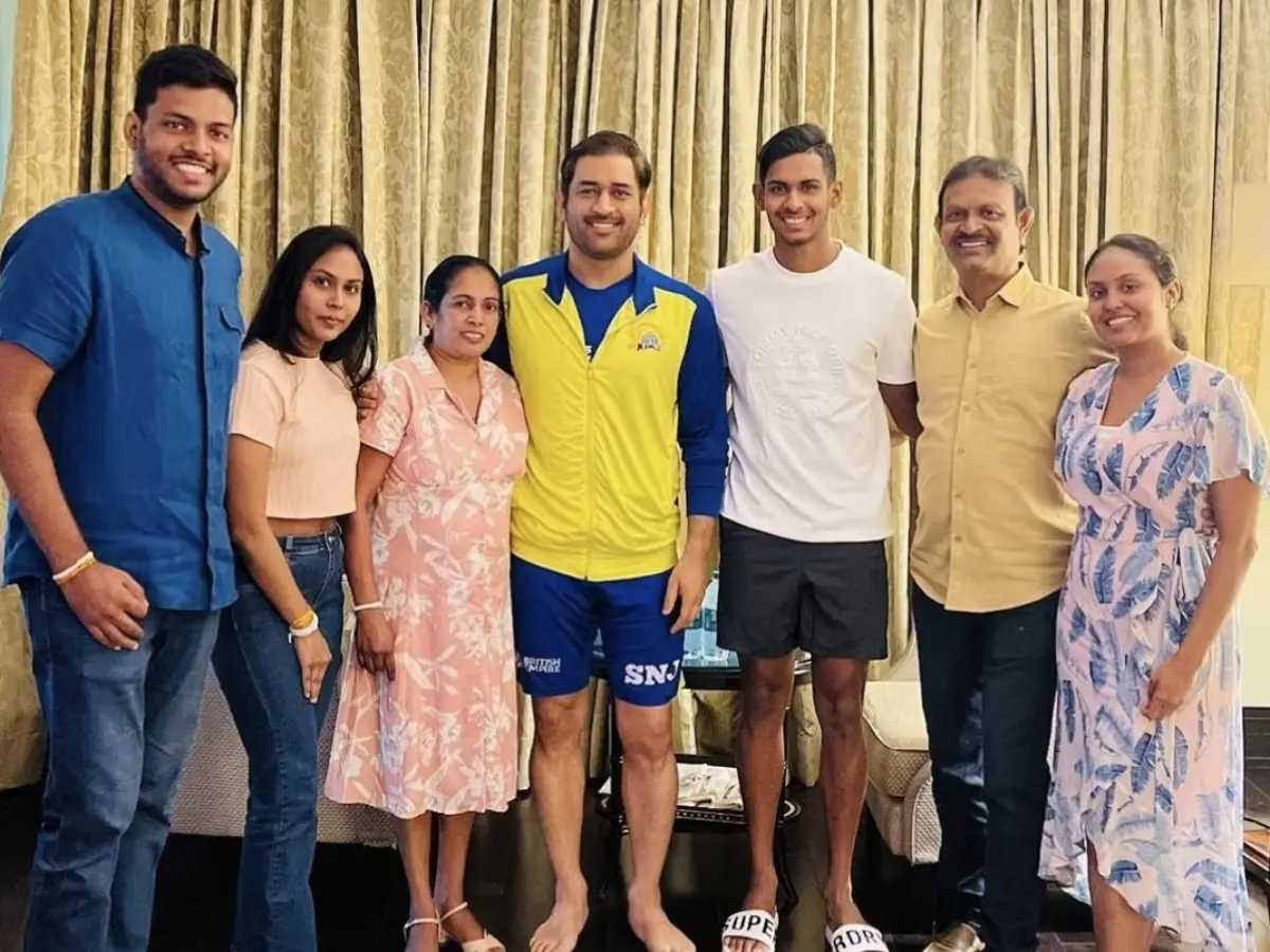 Matheesha Pathirana Family Matheesha Pathirana Family & Father