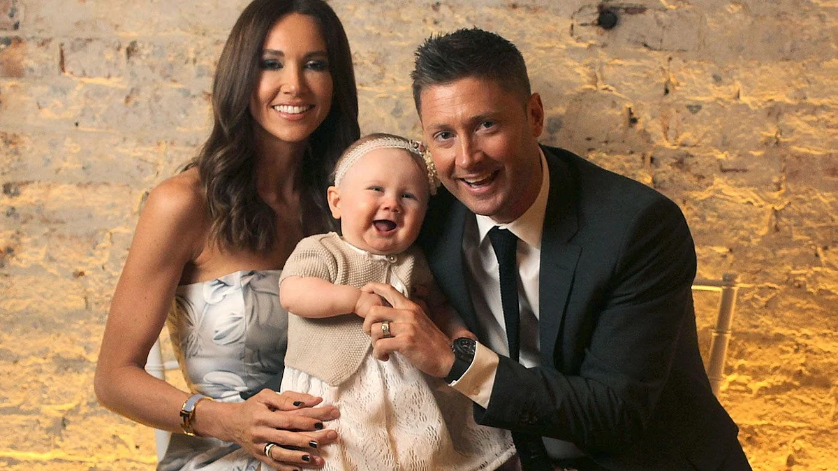 Michael Clarke Daughter Michael Clarke Daughter
