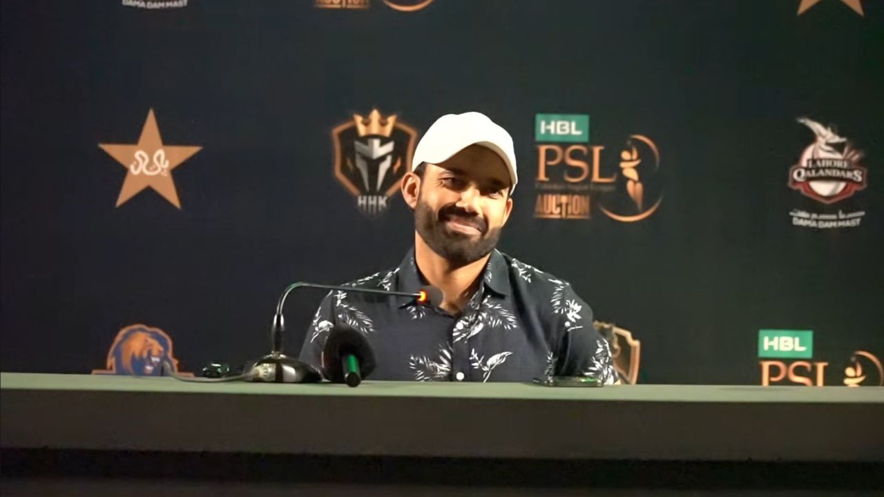 Mohammad Rizwan will lead Rawalpindi