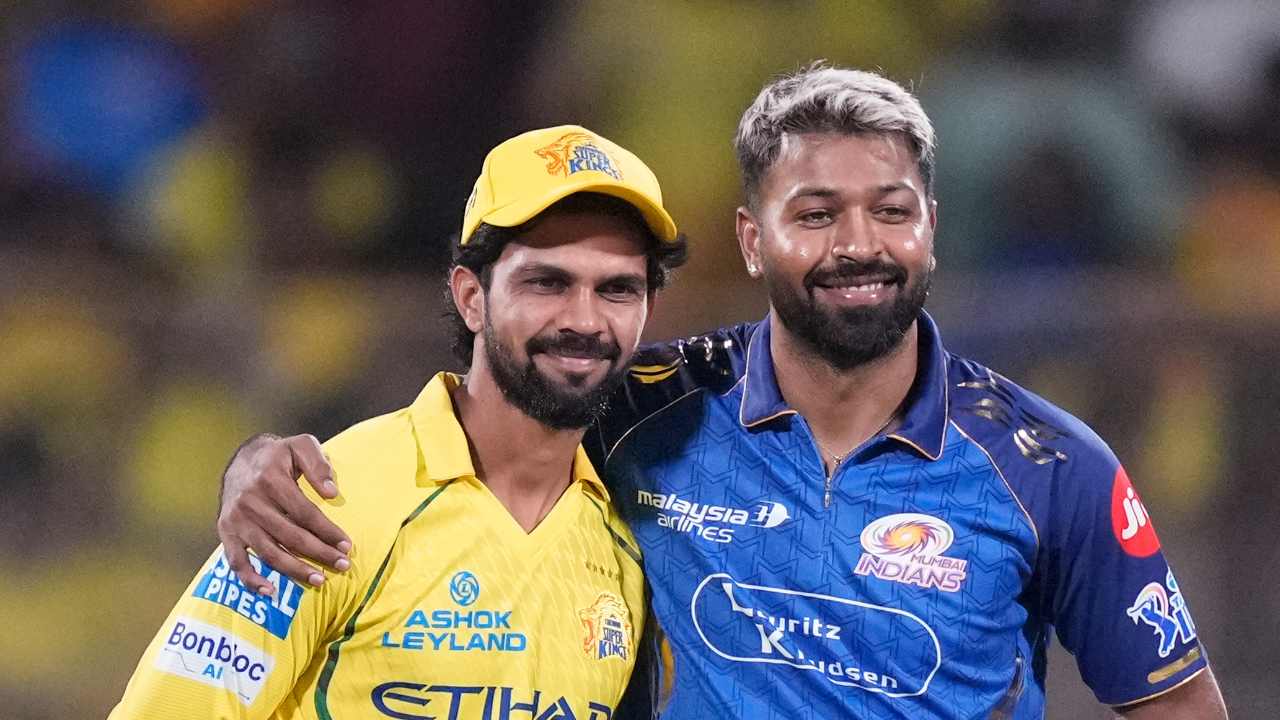 Mumbai Indian batting first in Chennai