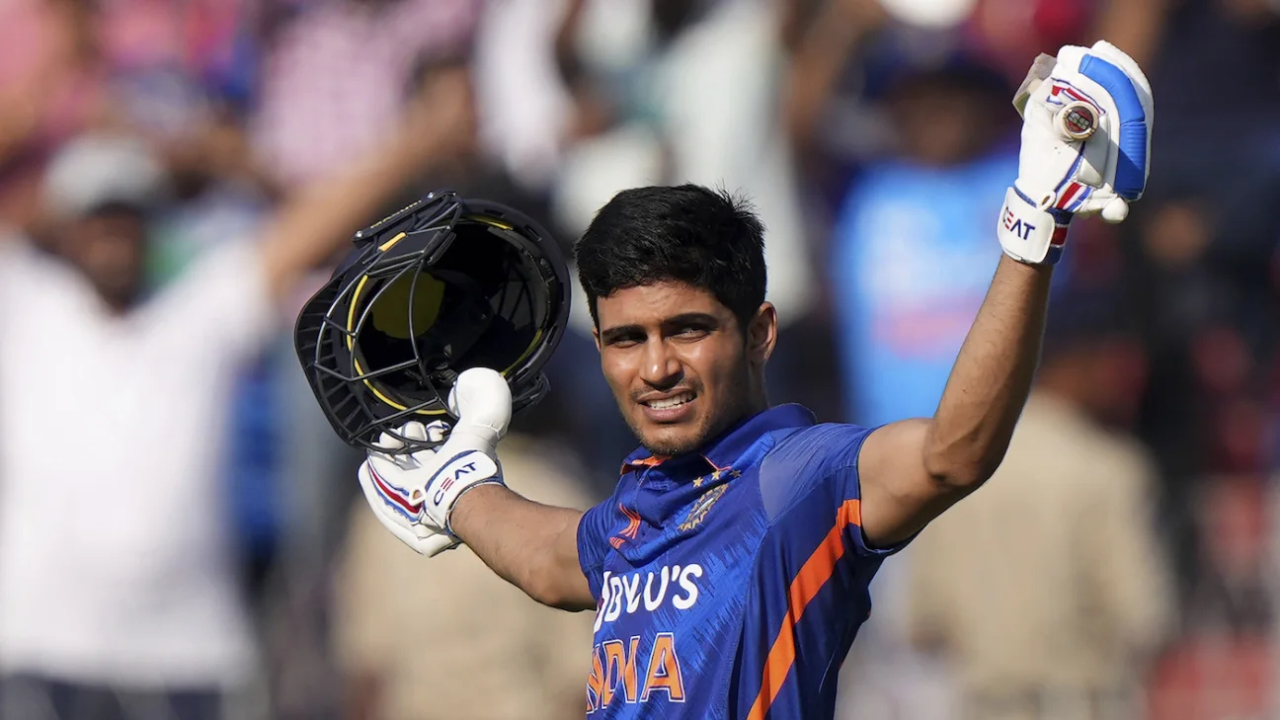OTD In 2023 Shubman Gill Became The Youngest Ever Batter To Score A Double Century In ODIs