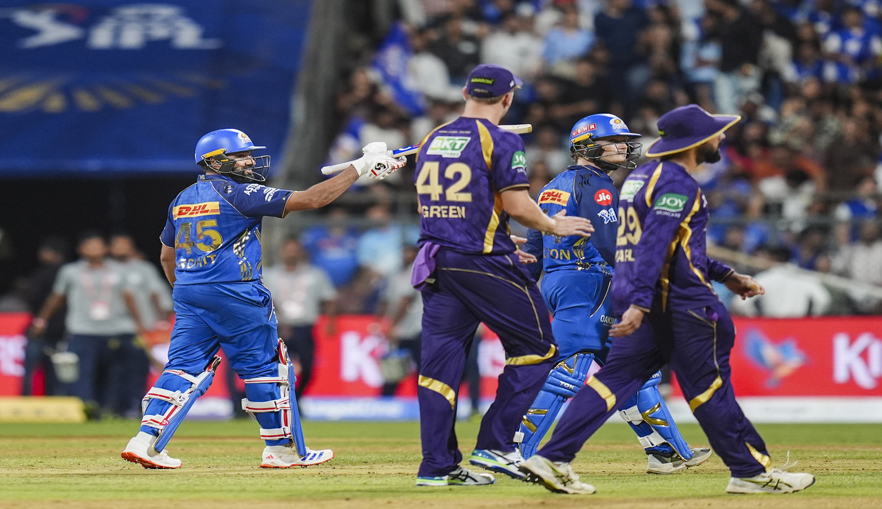 KKR’s bowling woes exposed as MI chase 220; Ajinkya Rahane remains hopeful
