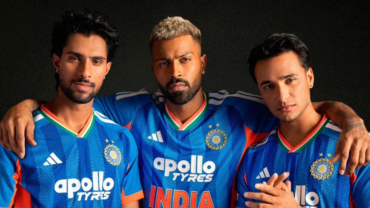 Pandya India Jersey T20 Abhishek Tilak