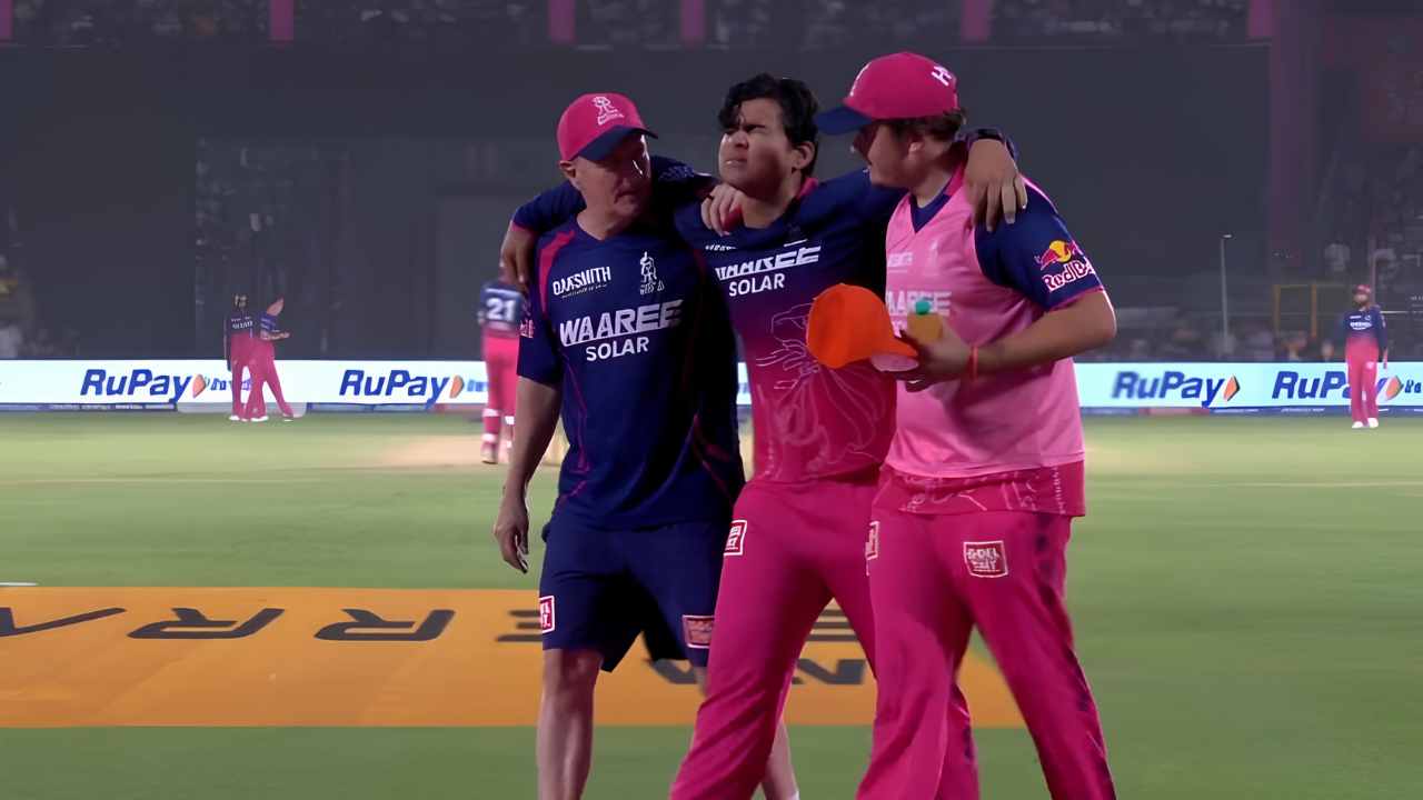 Potential hamstring injury for Vaibhav Sooryavanshi