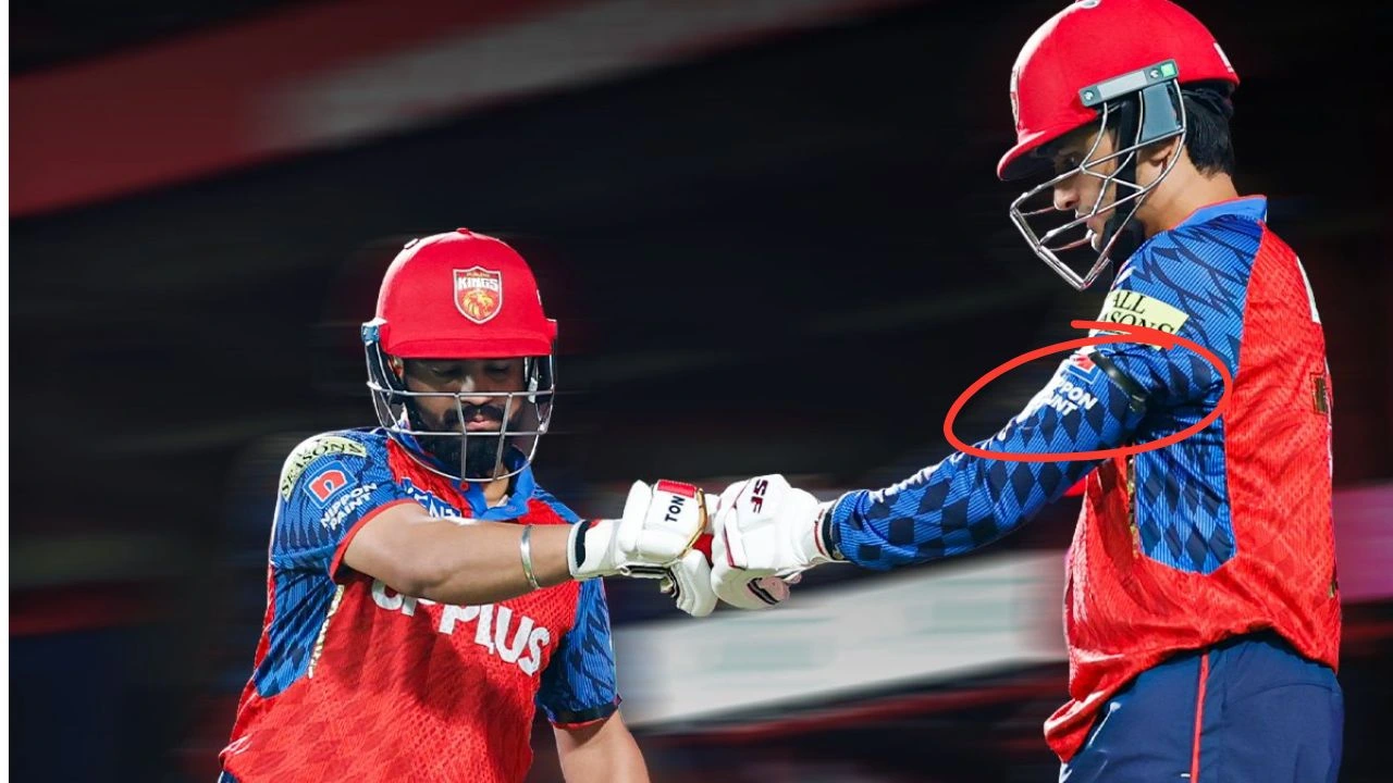 Why Punjab Kings players are wearing black armbands in PBKS vs DC IPL 2026 clash