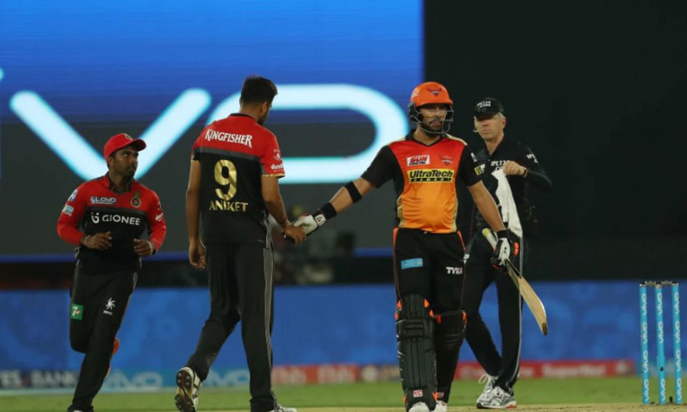 RCB Vs SRH (Image Source: X/SRH) Yuvraj Singh was the hero for SRH vs RCB