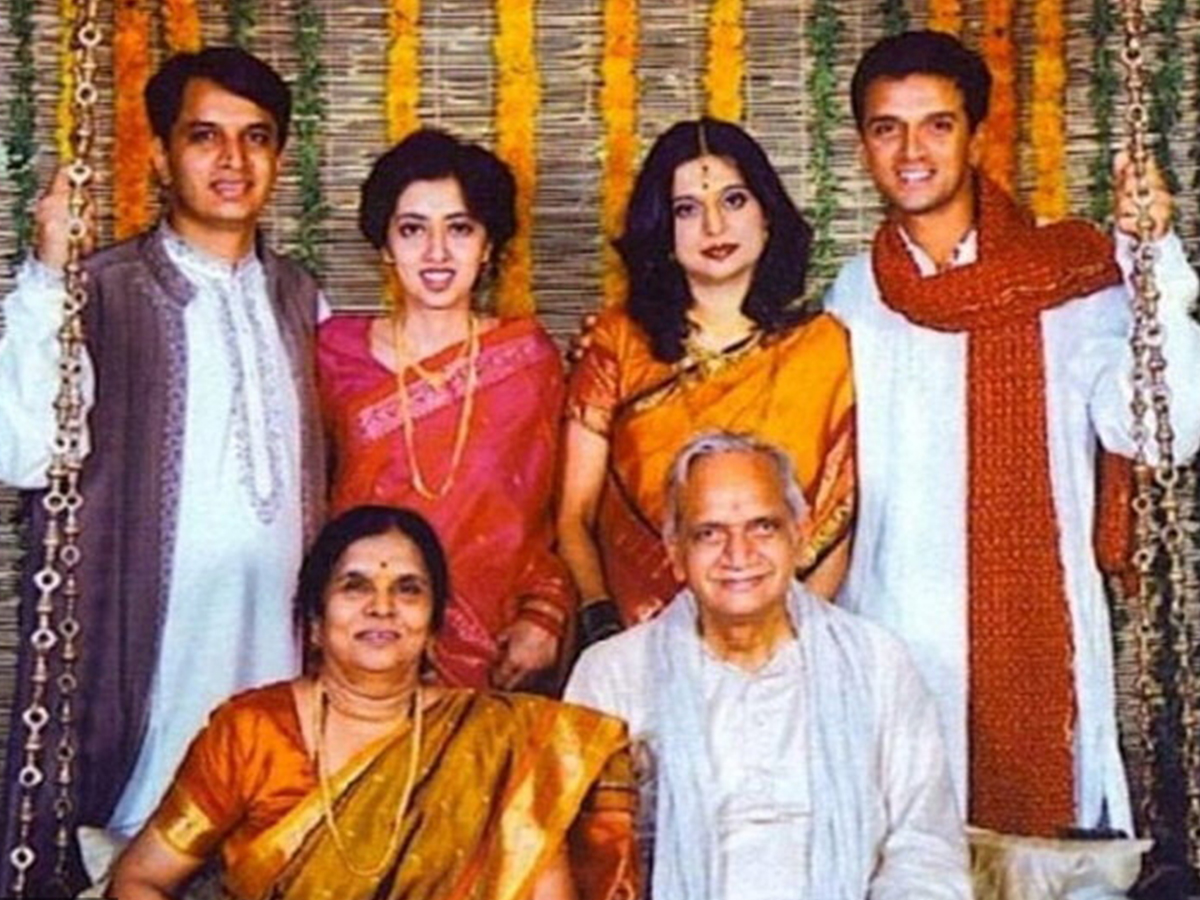Rahul Dravid Family Rahul Dravid Family & Brother