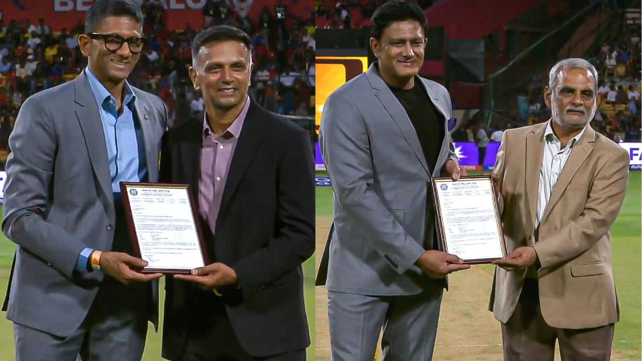 IPL 2026, RCB vs CSK: Rahul Dravid and Anil Kumble