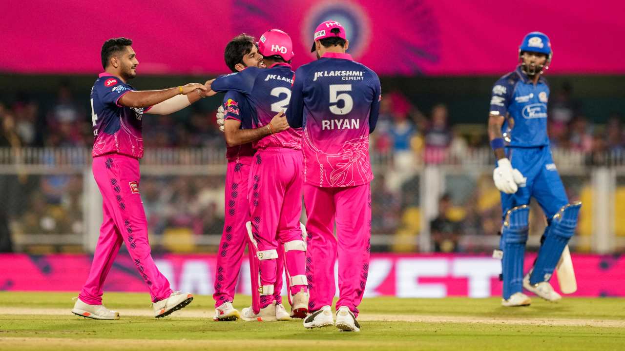 RR vs MI: Rajasthan Royals dominate Mumbai Indians