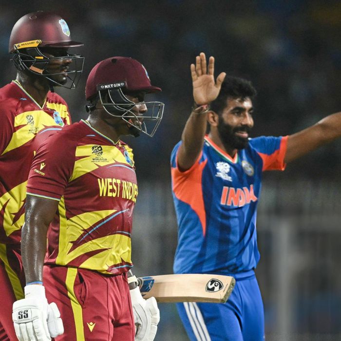 Rovman Powell and Jason Holder surge late after Jasprit Bumrahs middle-over brilliance Rovman Powell and Jason Holder surge late after Jasprit Bumrahs middle-over brilliance