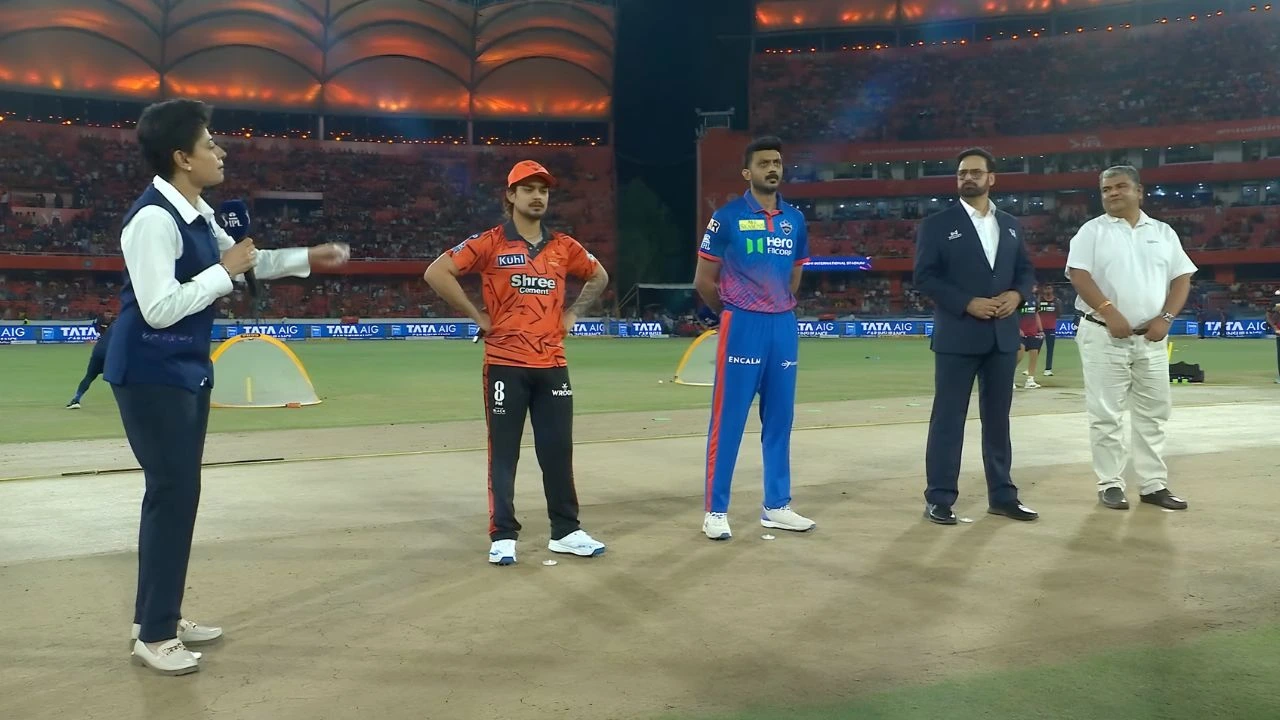 SRH Vs DC: Delhi won the toss and elected to bowl first