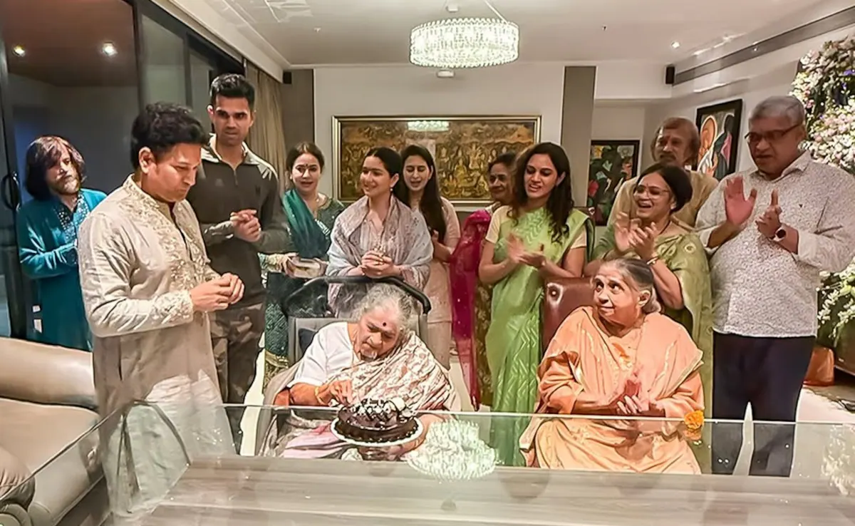 Sachin Tendulkar Family Sachin Tendulkar Family