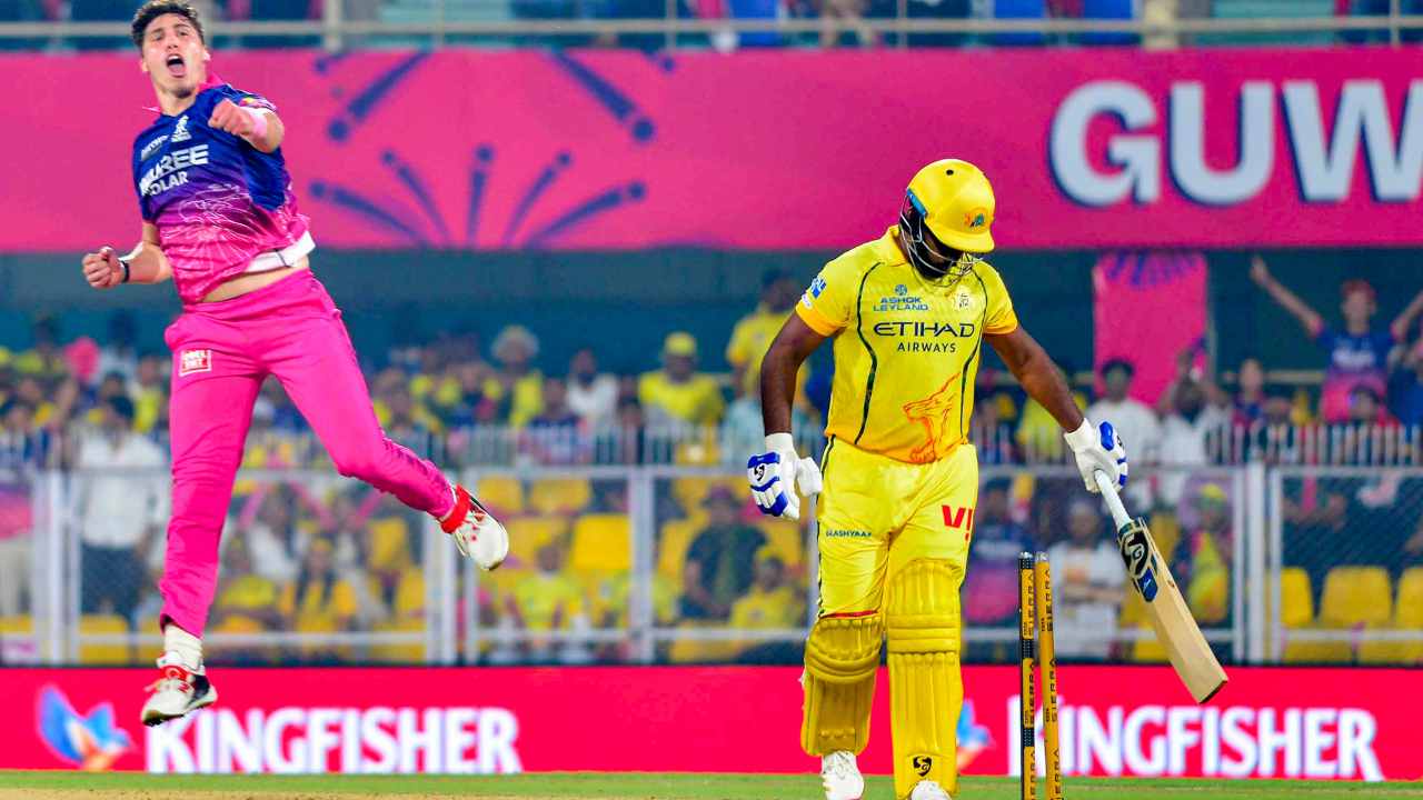 Sanju Samson departs cheaply vs RR