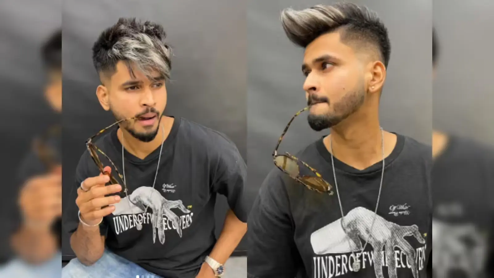 Shreyas Iyer Hair & Beard Style