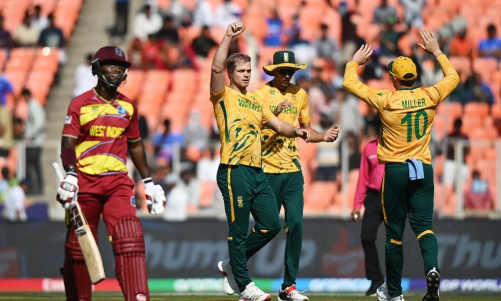 South Africa registered a win over West Indies in Match 6