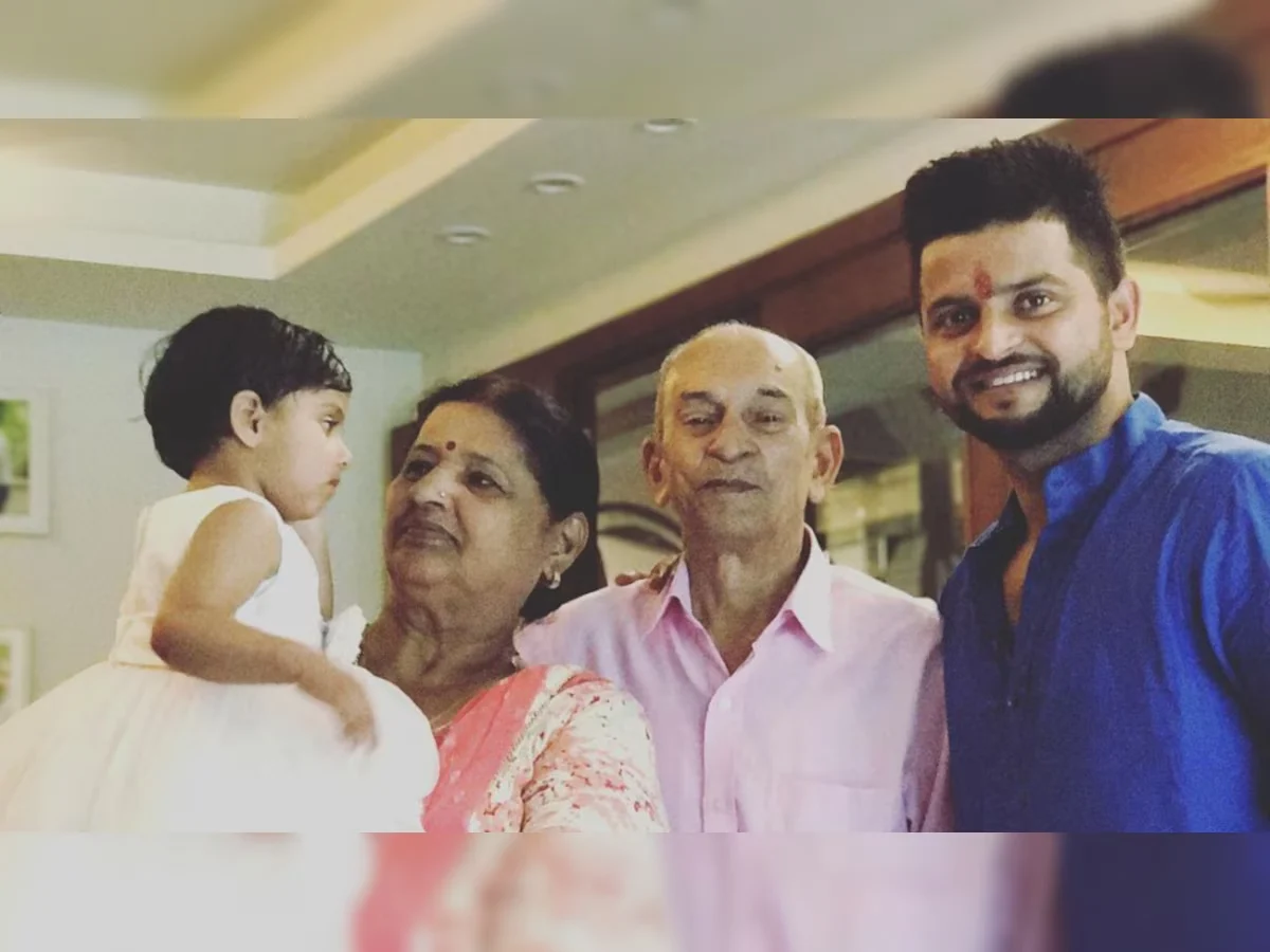 Suresh Raina Family