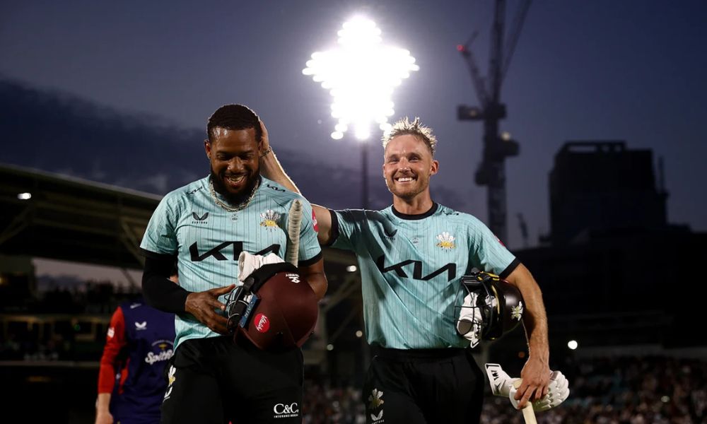 Surrey crossed 250+ score three times