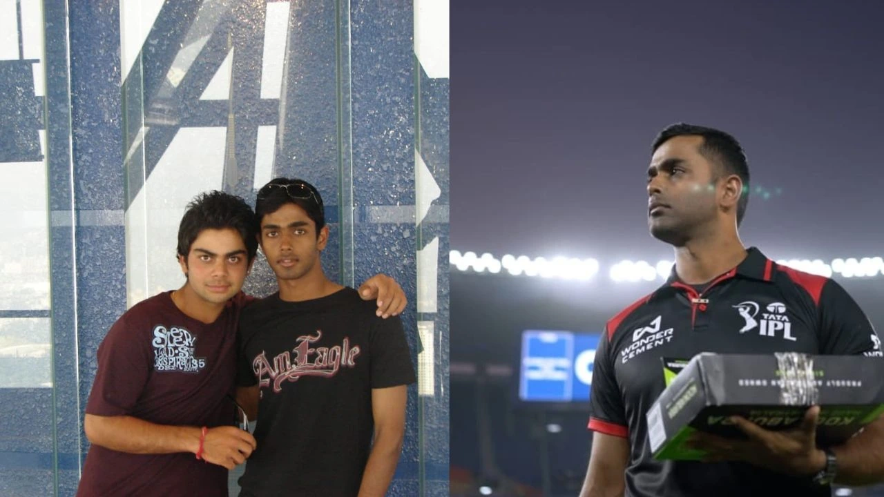 Virat Kohli once finished behind him at U19 WC 2008 and now he's an IPL umpire