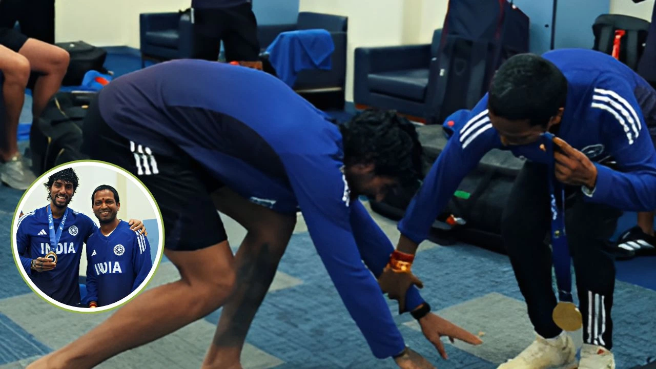 Tilak Varma received the impact player medal