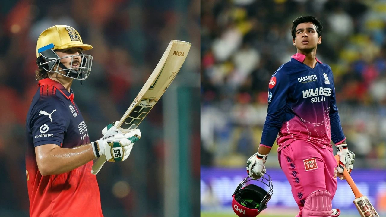 RR vs RCB: Tim David vs Vaibhav Sooryavanshi stats comparison