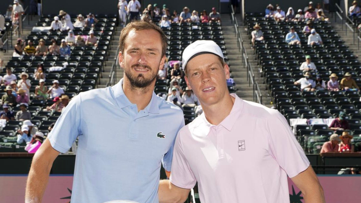 Daniil Medvedev and Jannik Sinner ATP rankings