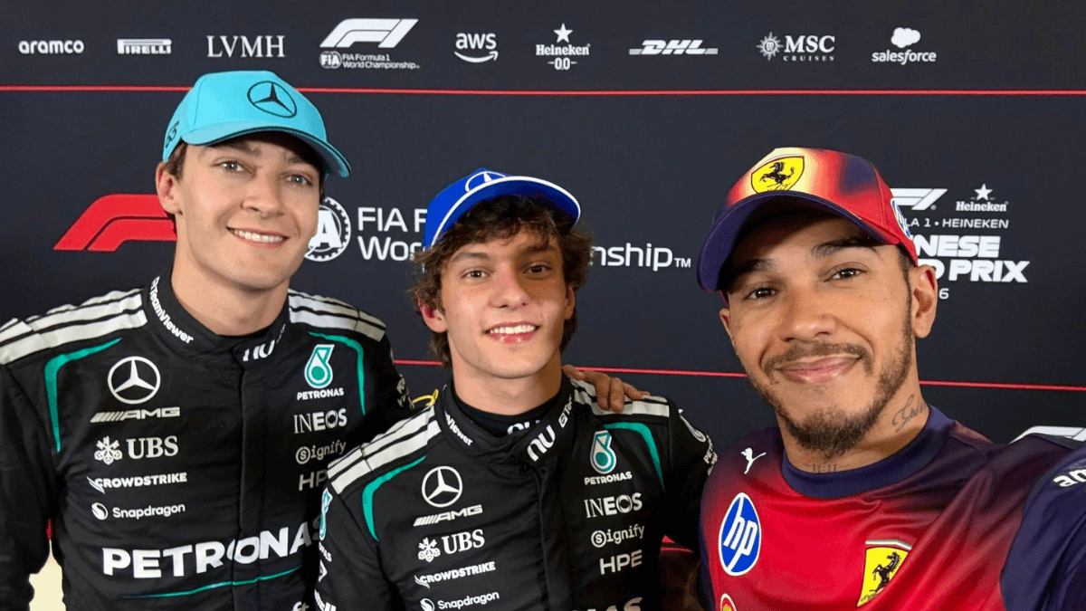 Kimi Antonelli wins Chinese Grand Prix 2026 Kimi Antonelli wins Chinese Grand Prix 2026