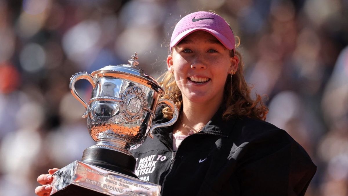 Mirra Andreeva claimed a historic French Open title