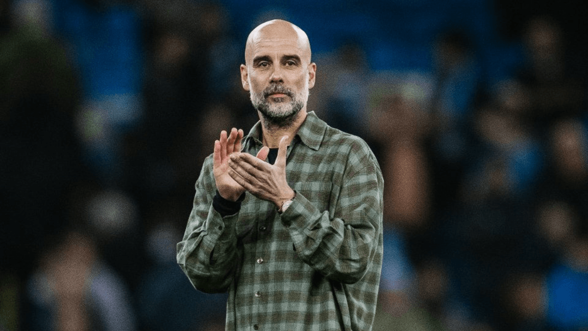Manchester City manager Pep Guardiola in Champions League